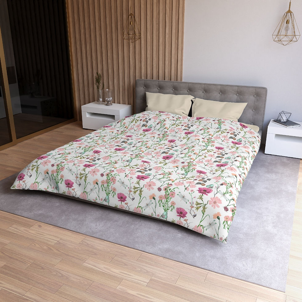 Thumbnail: Springtime Glory Microfiber Duvet Cover