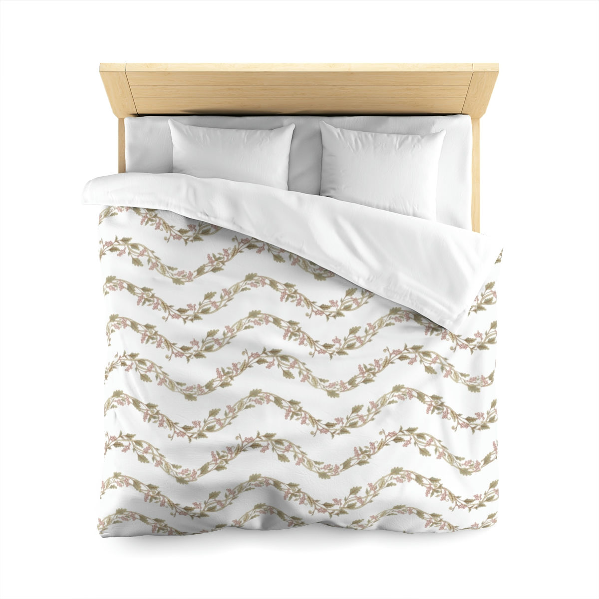 Budapest Damask b Microfiber Duvet Cover