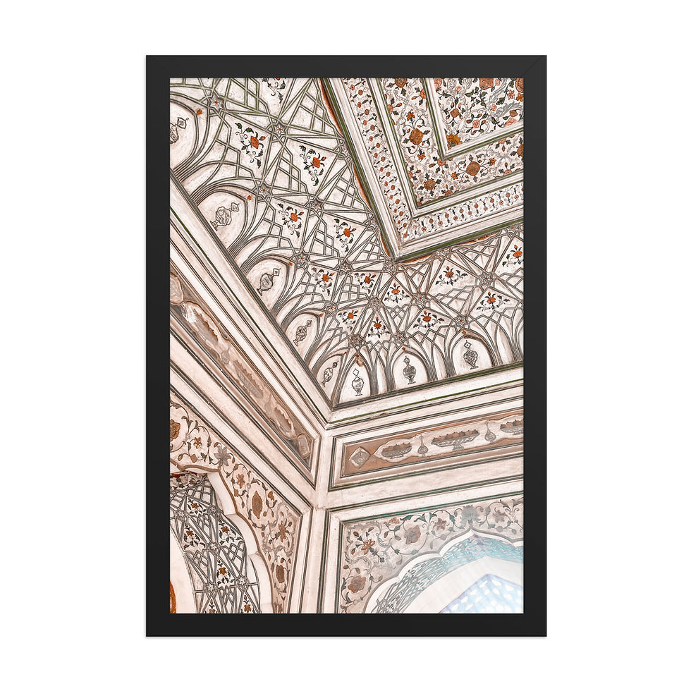 Thumbnail: India Scenes 1 Framed poster