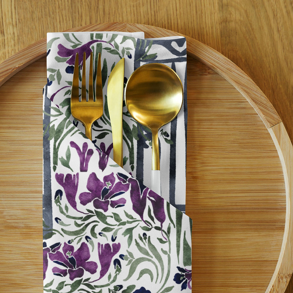 Thumbnail: Cloth napkin set