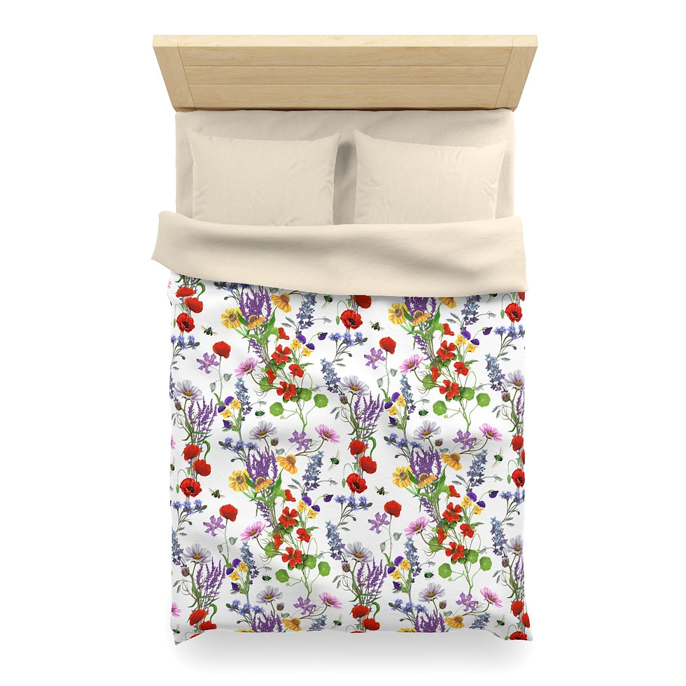 Thumbnail: Forever Spring! Microfiber Duvet Cover