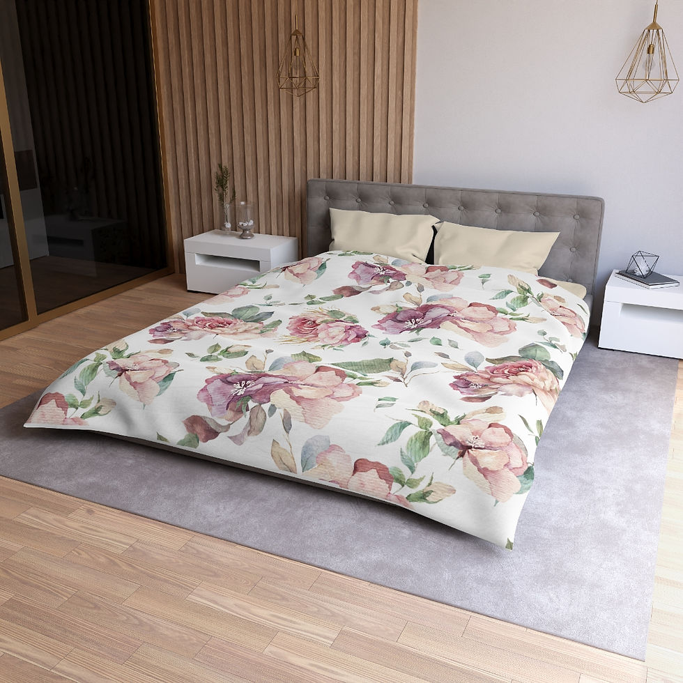 Thumbnail: Leia Microfiber Duvet Cover