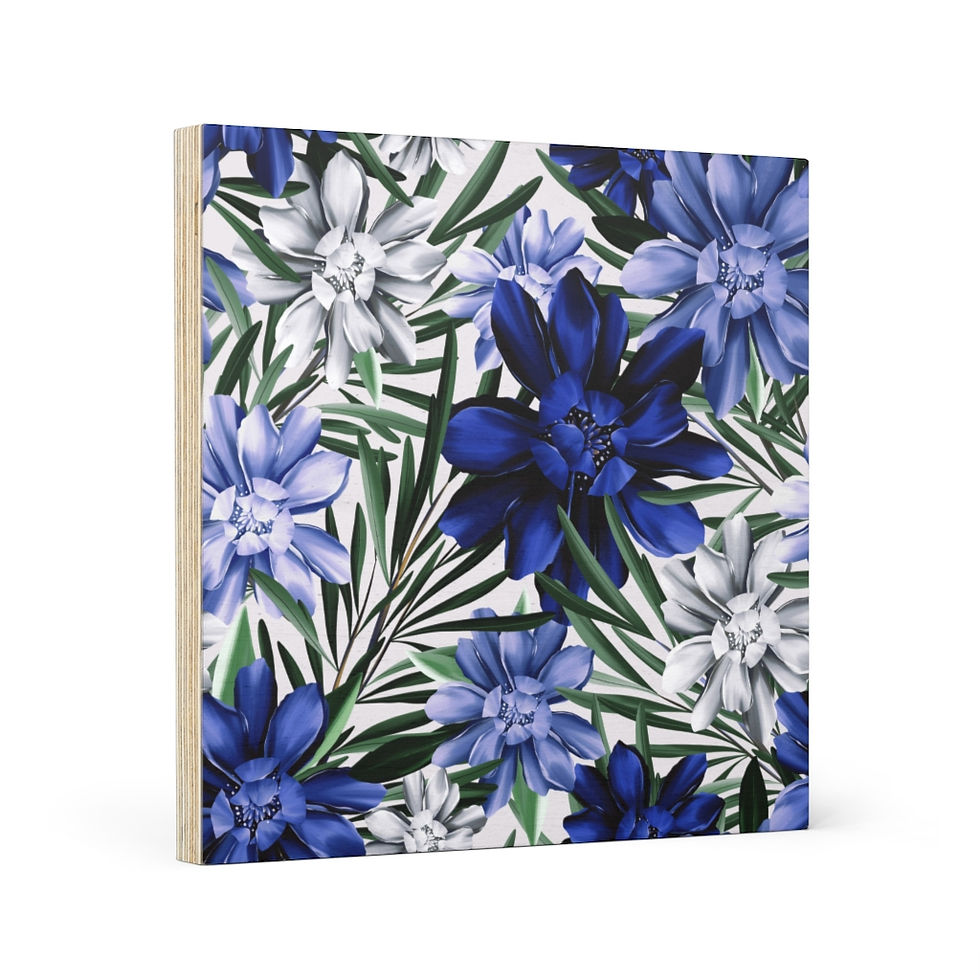 Thumbnail: Early Spring (Blue 2 ) Wood Canvas