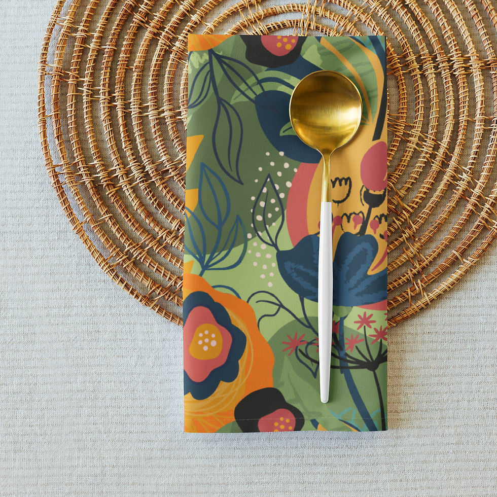 Thumbnail: Happy Colors Cloth napkin set
