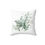 Thumbnail: Soft Greenery Faux Suede Square Pillow