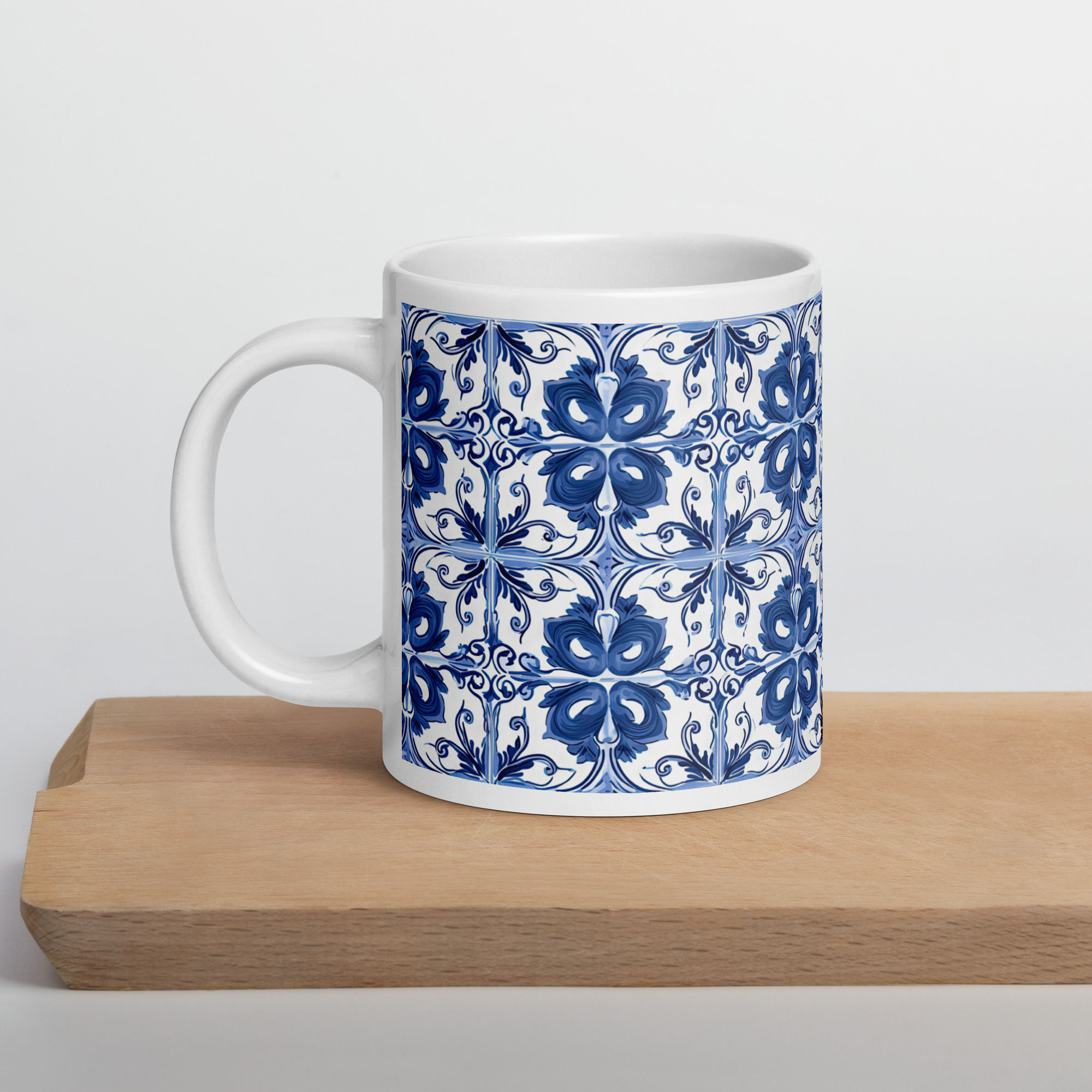 Portugal Tile glossy mug