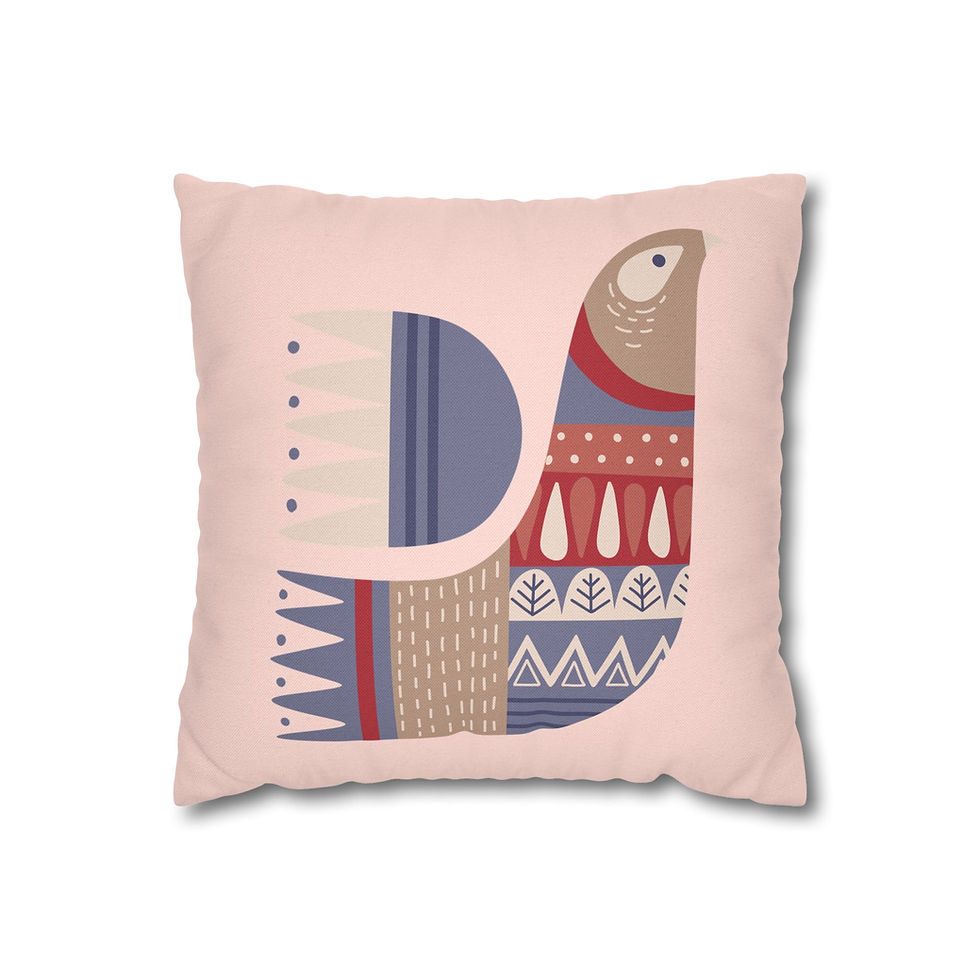 Scandia Spun Polyester Square Pillowcase