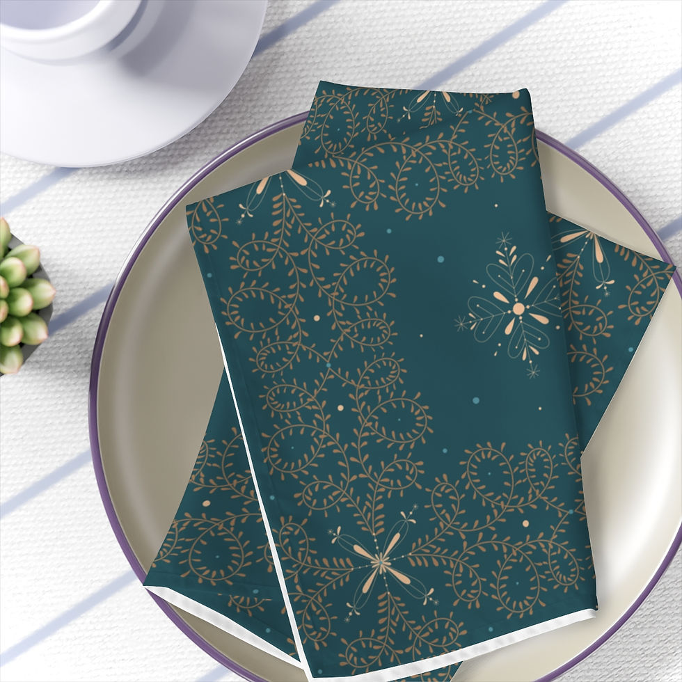 Thumbnail: Christmas Green Napkins