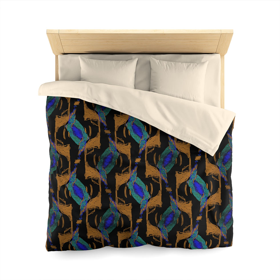Thumbnail: Bohemian Microfiber Duvet Cover 