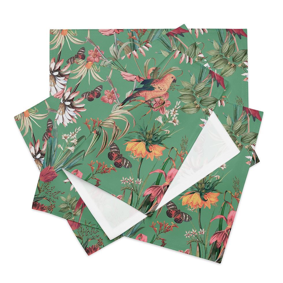 Thumbnail: Baly (Green) Placemat Set