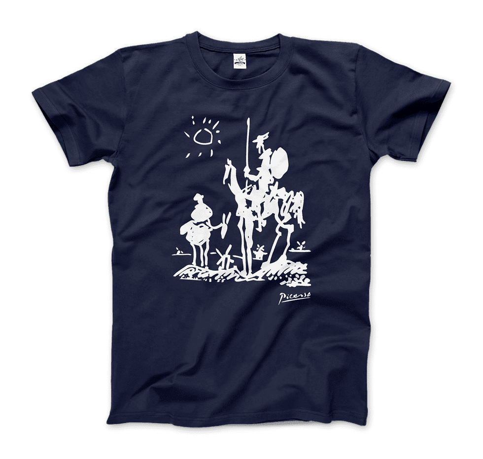 Thumbnail: Pablo Picasso Don Quixote of La Mancha 1955 Artwork T-Shirt