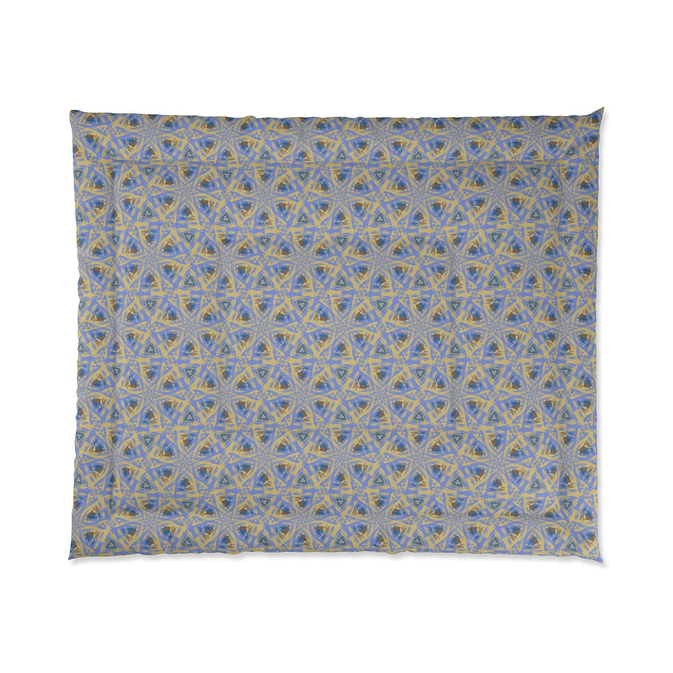 Thumbnail: Blue Swirls Comforter