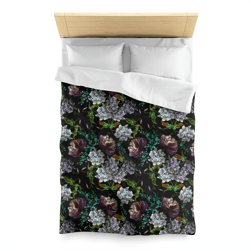 Thumbnail: A Beautiful Painting Microfiber Duvet Cover