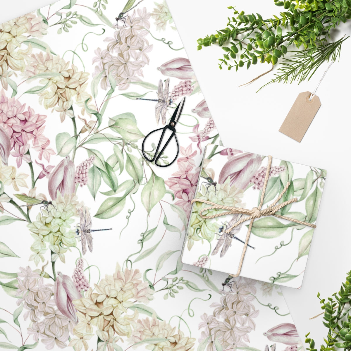 Delicate Spring Wrapping Paper