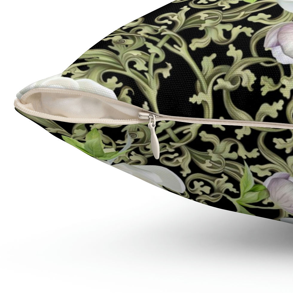 Thumbnail: Garden Spun Polyester Square Pillow