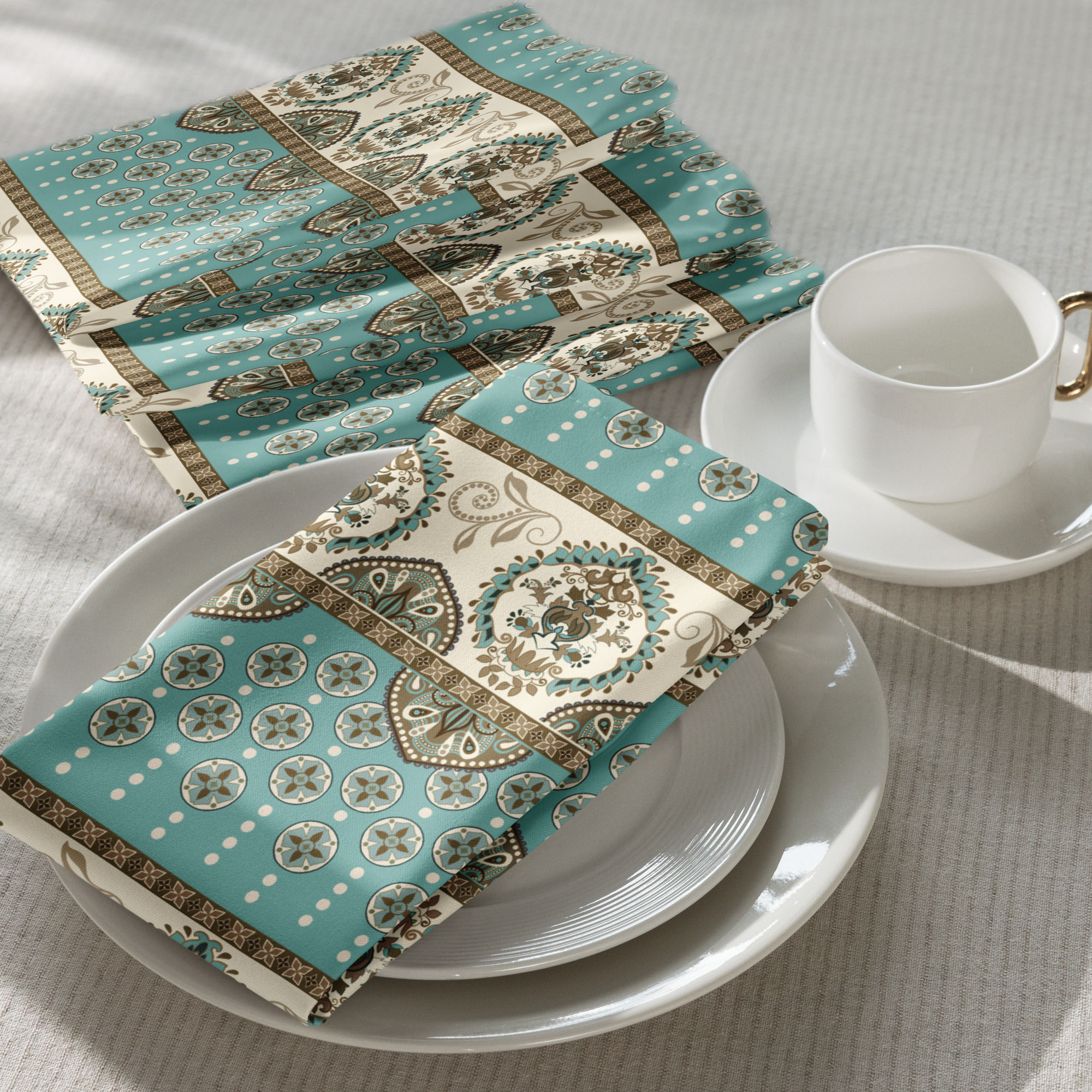 Ethnic Detail Cloth napkin set