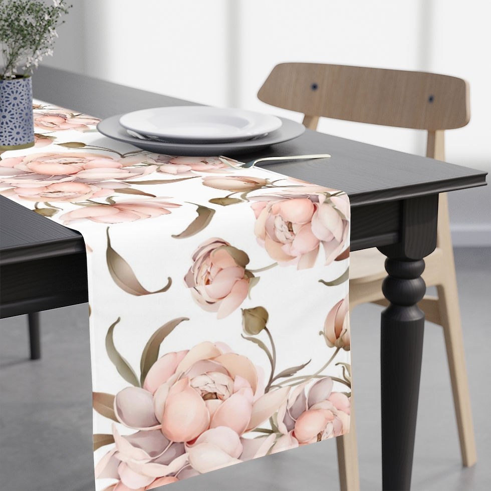 Thumbnail: Peony Bliss Table Runner