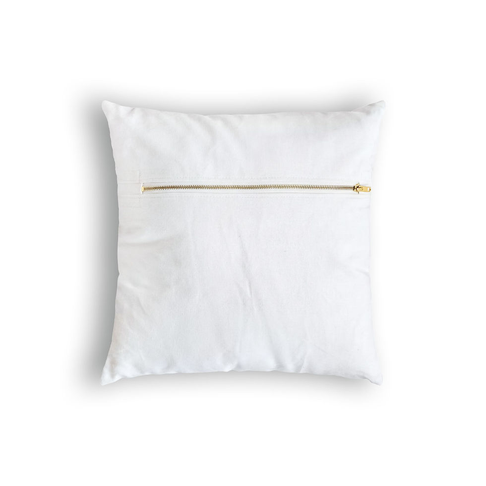Thumbnail: Butterfly Garden Velvet Pillow — Pastel Botanical Decorative Throw Pillow