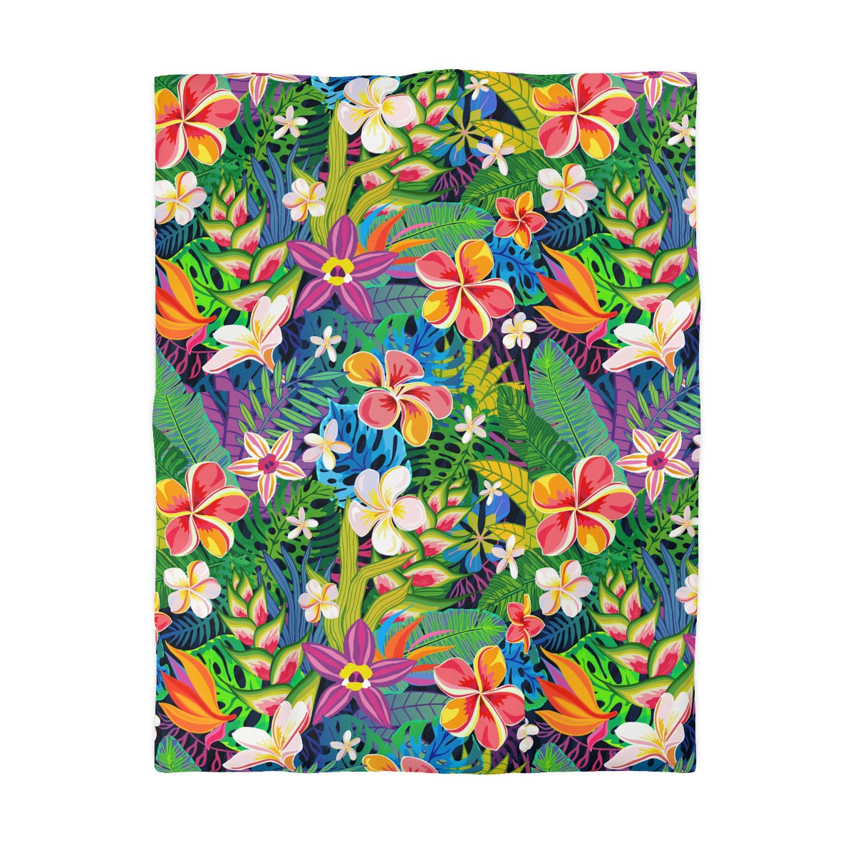 Hawaiian Rainbow Microfiber Duvet Cover