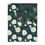Thumbnail: Velveteen Floral Reversible Blanket — Dark Teal Camellia & Feather Print