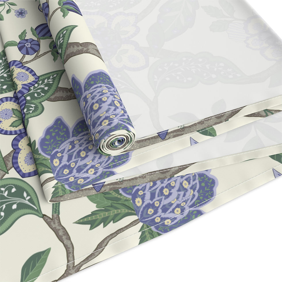 Thumbnail: Mughal Garden (creme) Table Runner