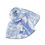 Thumbnail: Blue Peonies Poly Scarf
