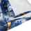 Thumbnail: Blue Bows Elegant Floral Table Runner for Holiday Decor