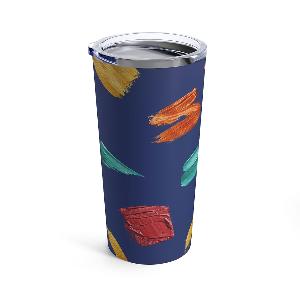 Thumbnail: Paint Strokes  Tumbler 20oz