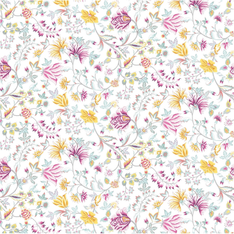 Thumbnail: Calico Microfiber Duvet Cover
