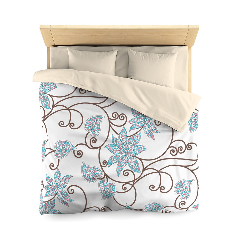 Thumbnail: Wildvines Microfiber Duvet Cover