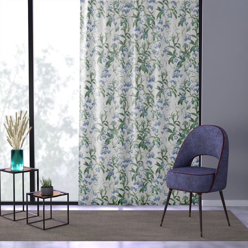 Thumbnail: Blue Bell Window Curtain