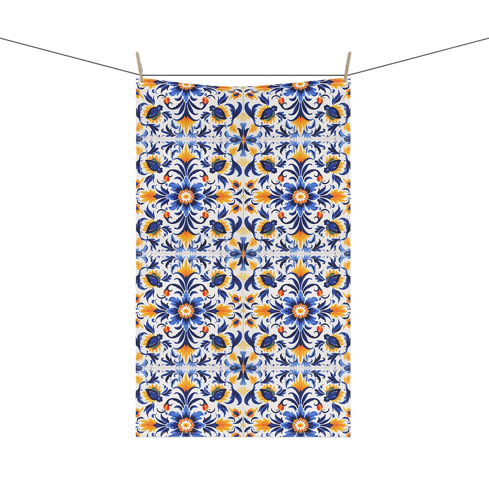Thumbnail: Mexican Calaveras Tea Towels, Elegant Kitchen Decor