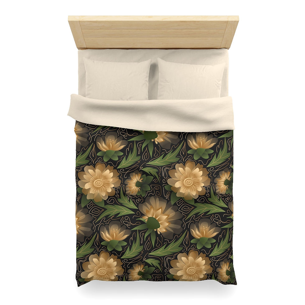 Thumbnail: Magic Garden 2 Microfiber Duvet Cover
