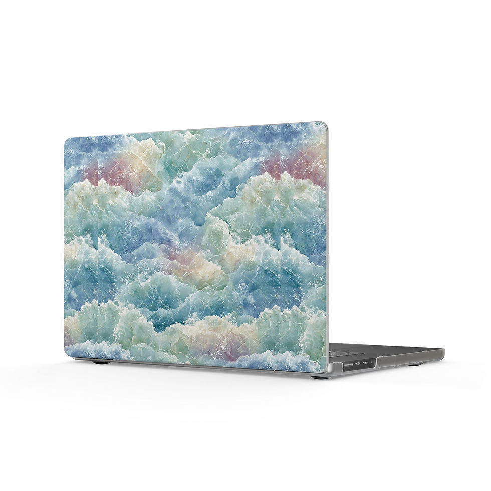 Thumbnail: Blue Quartz  MacBook Case — Matte Protective Laptop Cover