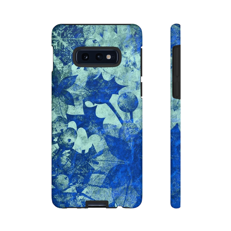 Thumbnail: Blue Floral Mirage Tough Cases