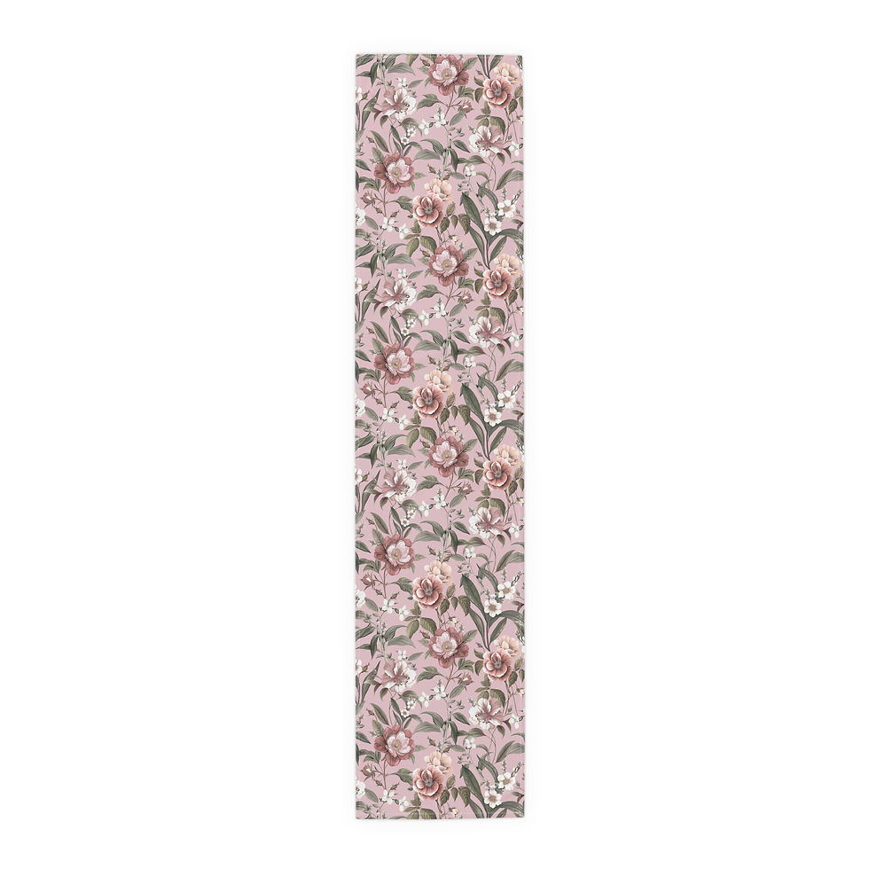 Thumbnail: Spring Pink Vintage Table Runner