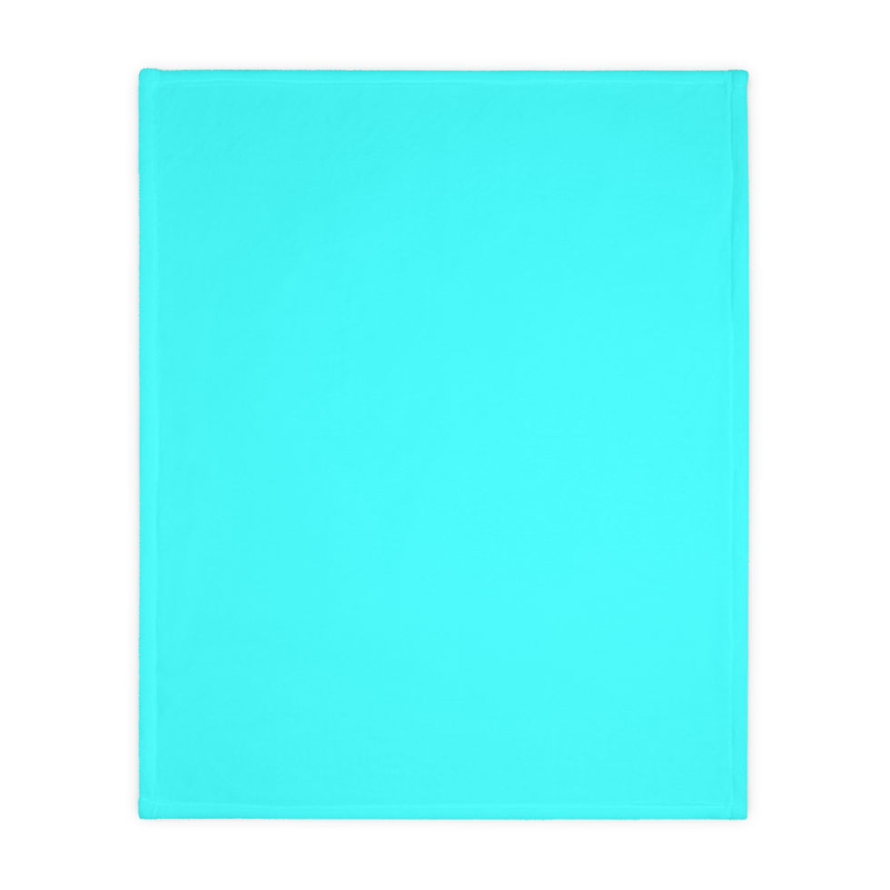 Thumbnail: Blue Mandala Velveteen Microfiber Blanket 