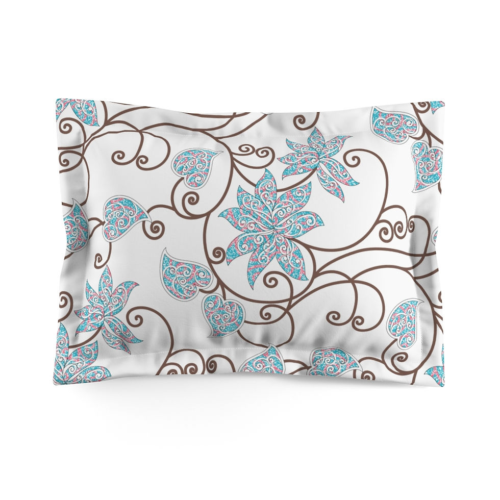 Thumbnail: Wildvines Microfiber Pillow Sham