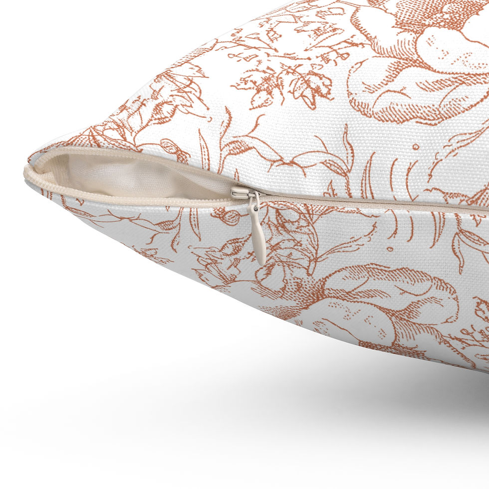 Thumbnail: Victorian Rose (Red) Pillow