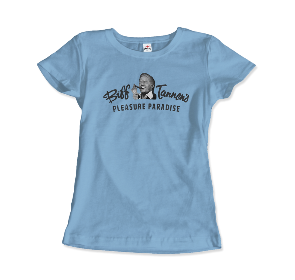 Thumbnail: Biff Tannen's Pleasure Paradise Dusted Logo - Back to the Future T-Shirt
