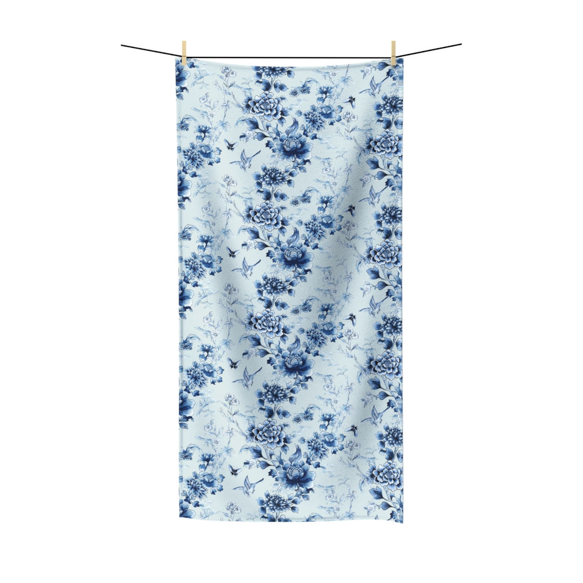 Blue Boudoir (Radar Blue) Polycotton Towel