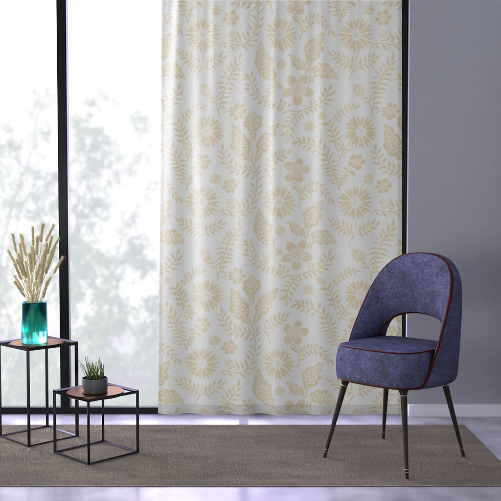 Thumbnail: Wedding Veil  Sheer Window Curtain, Light and Airy Home Decor