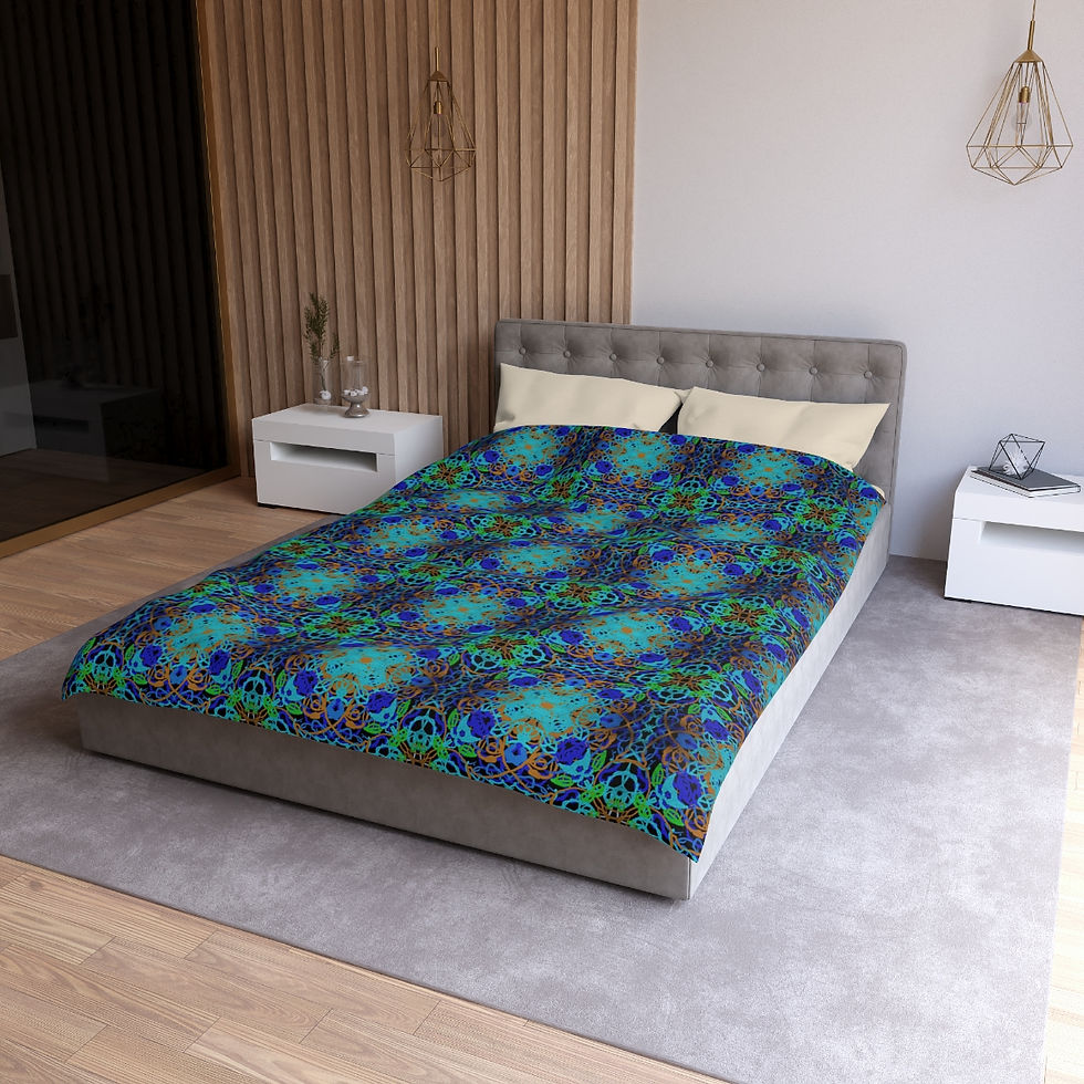 Thumbnail: Galeon 2 Microfiber Duvet Cover