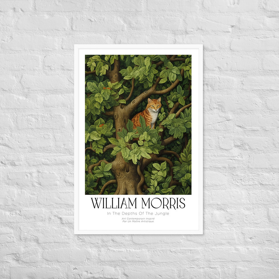 Thumbnail: William Morris "The Depths of the Jungle" Framed poster 