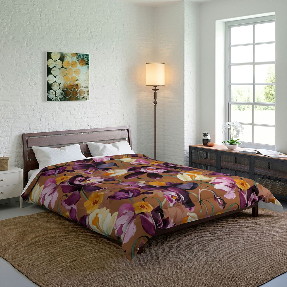 Thumbnail: Purple Iris Comforter