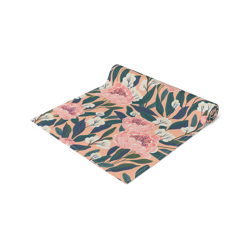 Thumbnail: Nook Elegant Floral Table Runner for Home Decor