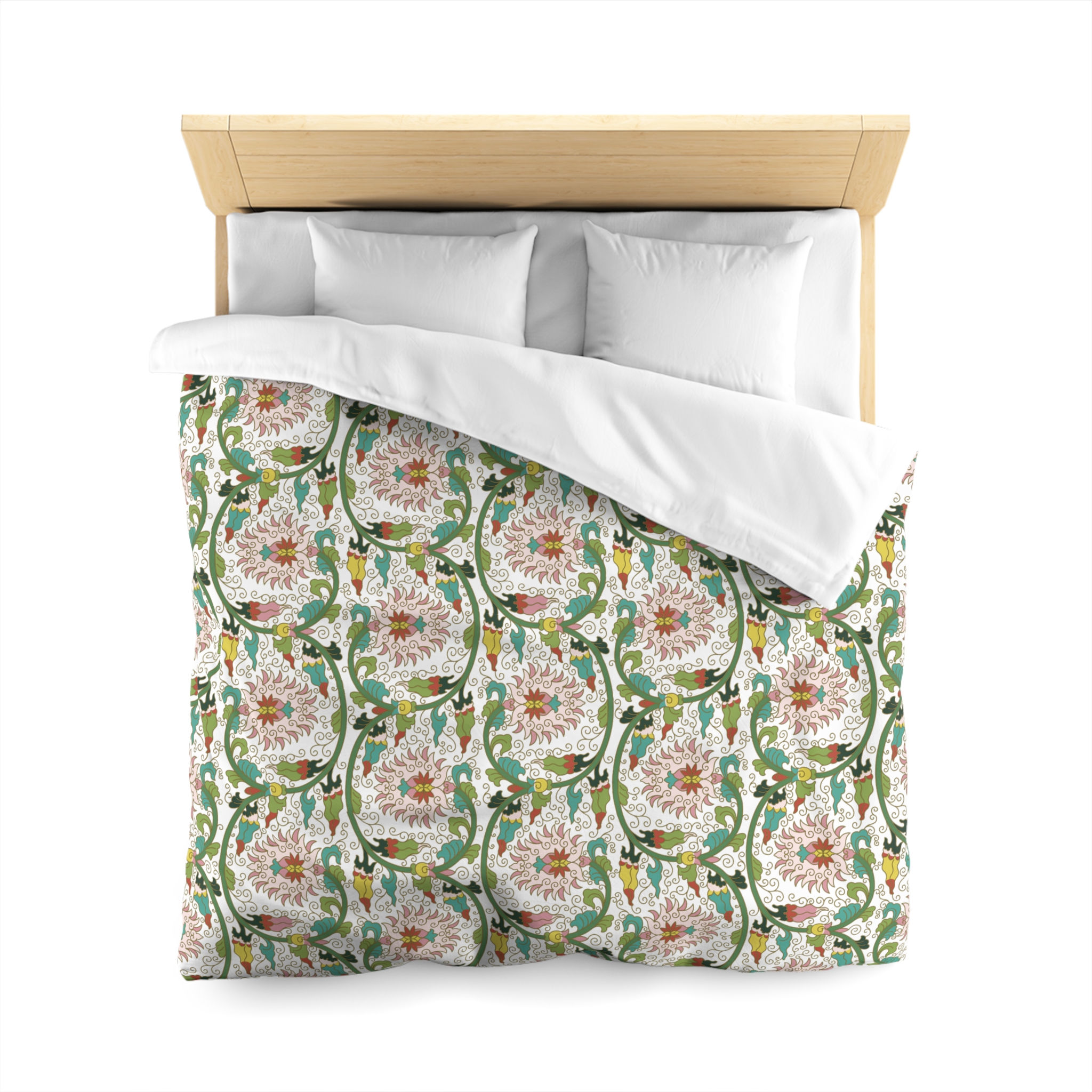 Eastern Asian 3 Microfiber Duvet Cover