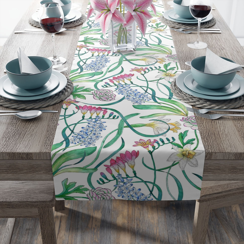 Thumbnail: Botanica 2 Table Runner (Cotton, Poly)