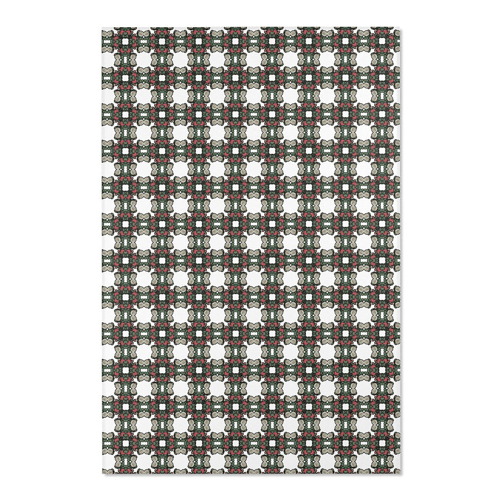 Thumbnail: Geometric Pattern Area Rug, Cozy Living Room Decor