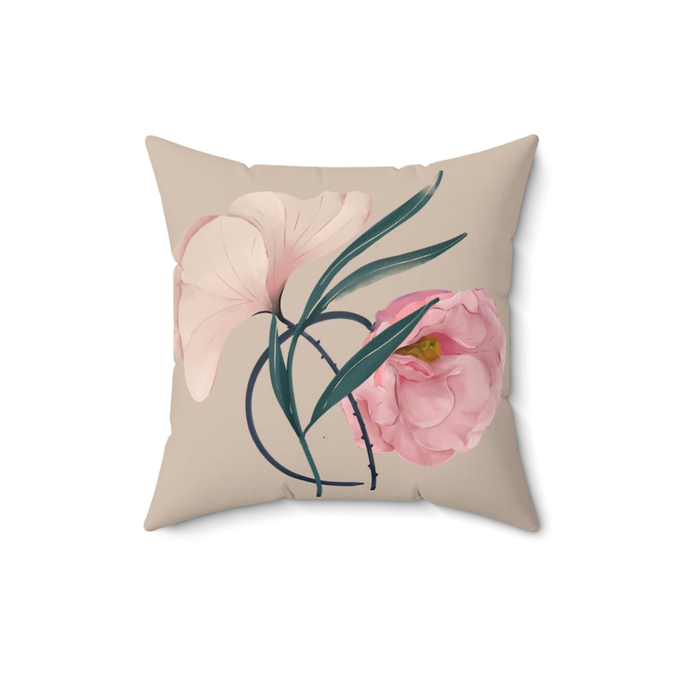 Thumbnail: Eostoma Spun Polyester Square Pillow